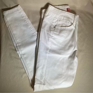 Wax Jean White Skinny Jeans
